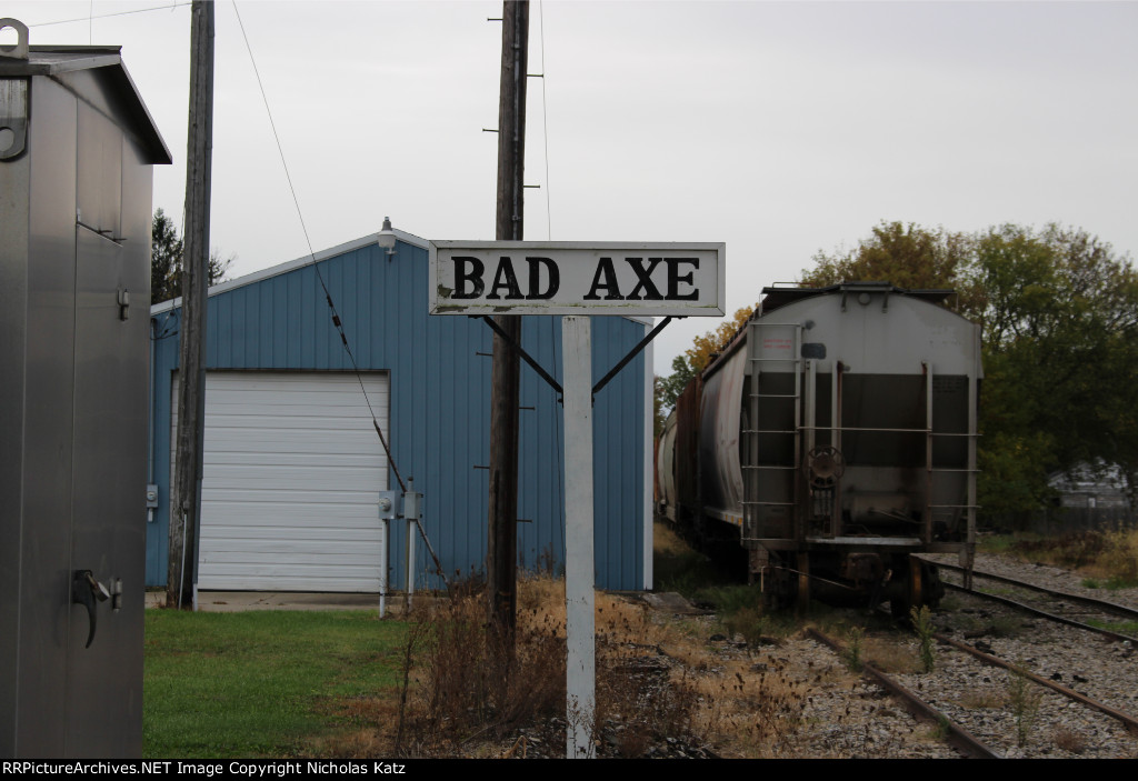 Bad Axe Sign